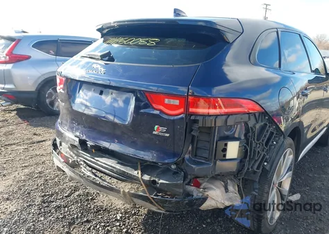 2017 Jaguar F-Pace S из США, поврежденный, VIN SADCM2BV3HA060404